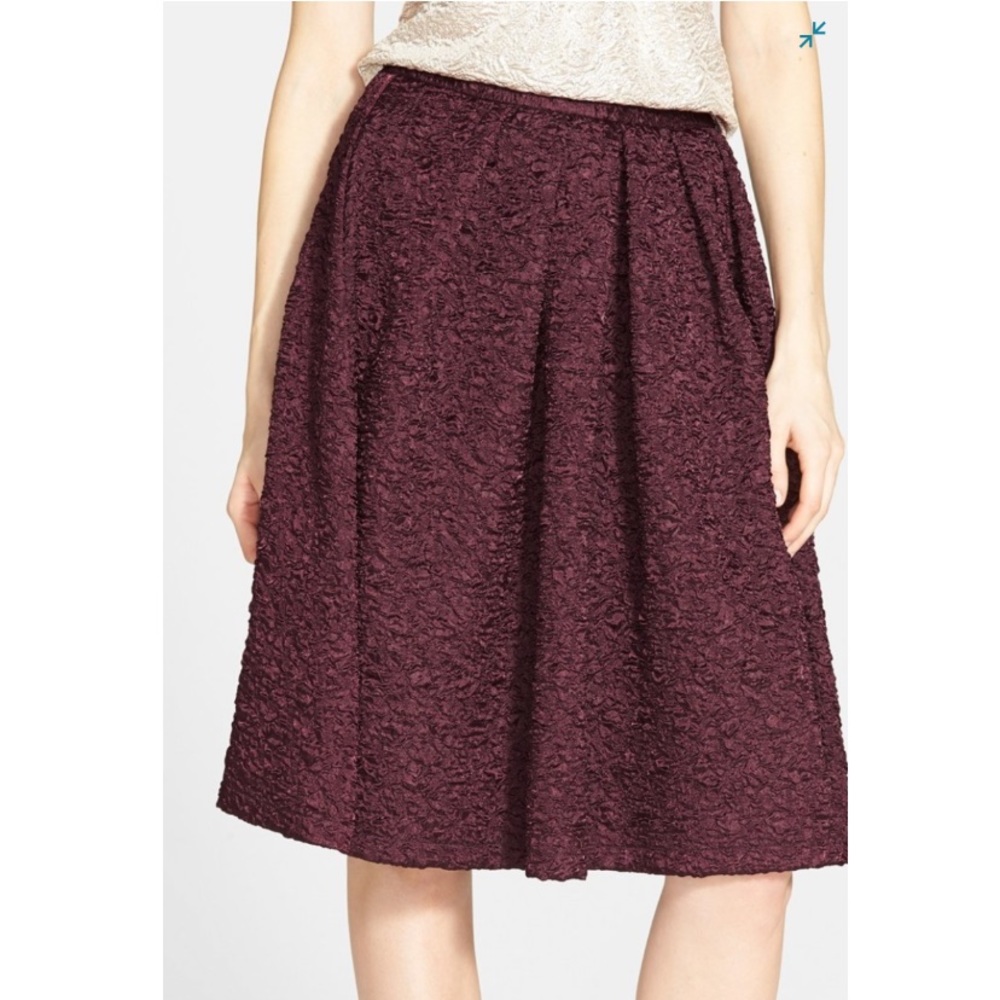 ASTR the label Textured pleat skirt sz small